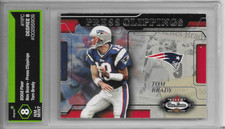 2002 Fleer Box Score Press Clippings Tom Brady