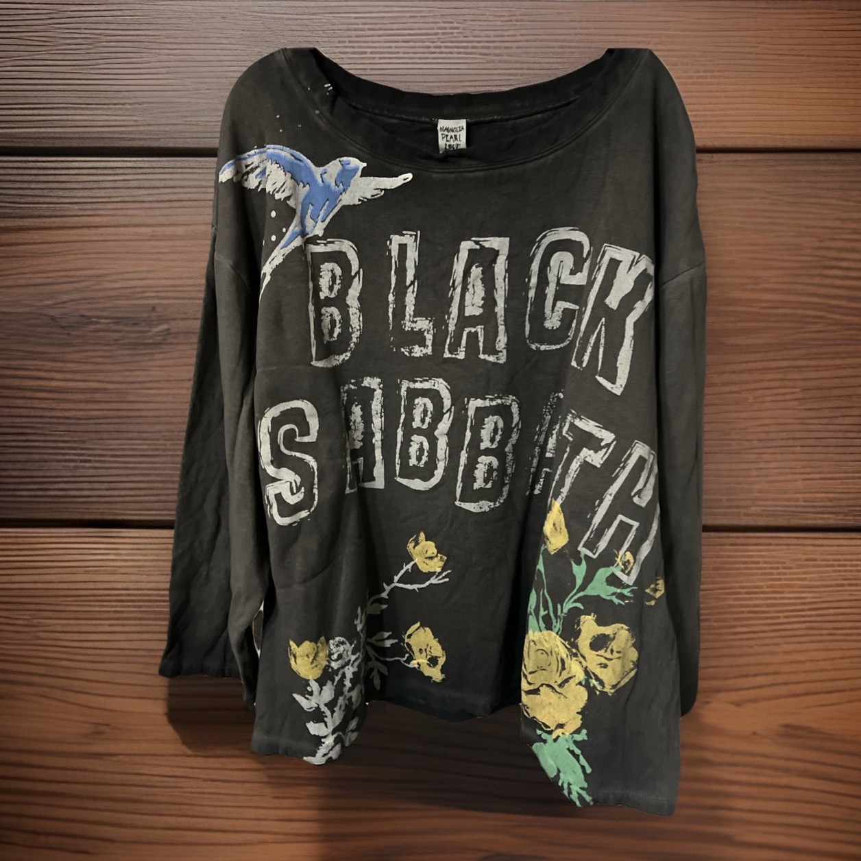Magnolia Pearl💙RARE 💙Black Sabbath After Forever Hermosa Sweatshirt NWT image 5