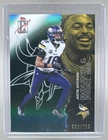 2025 Topps Signature Class Football Green Refractor Justin Jefferson #36