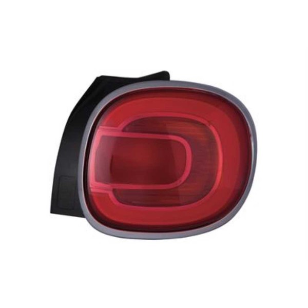 RüCkleuchte Heckleuchte Rechts Rot/Gelb Passend FüR Fiat 500L 199_ 351_ 352_-image