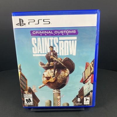 Saints Row Criminal Customs Edition (PS5, 2022) CIB - Very Good