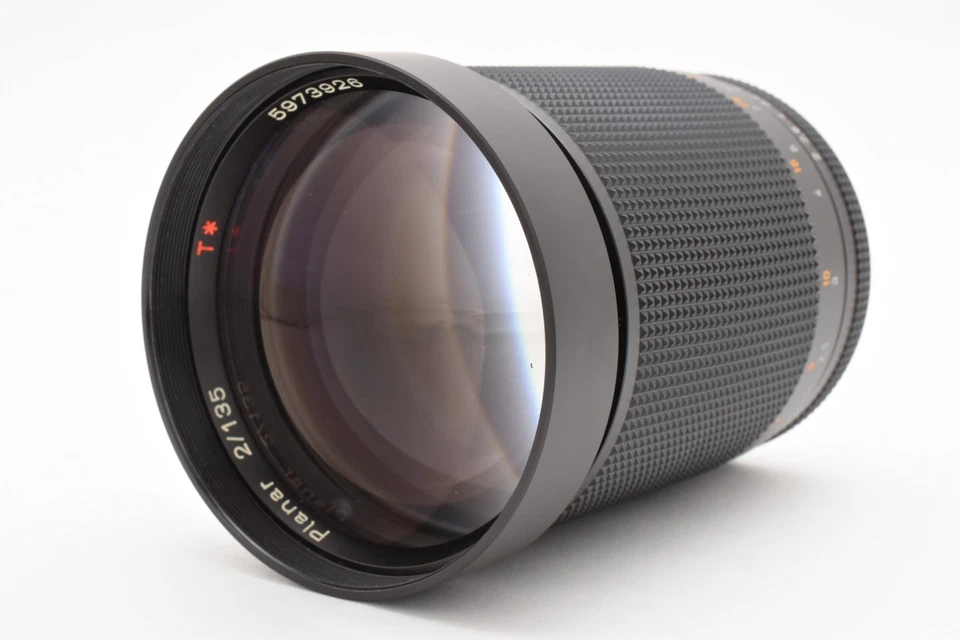 Contax Carl Zeiss Planar 135mm f2 AEG C/Y Mount MF Lens From JAPAN #2541135 - Image 2 of 4