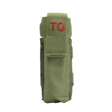 VISM Molle Tourniquet w/ Elastic Flap, Green, CVTQ3020G Tourniquet Holder