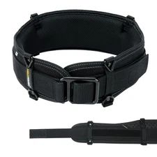Padded Tool BeltElectrician Tool BeltWork Belt for MenQuick ReleaseThick Conf...