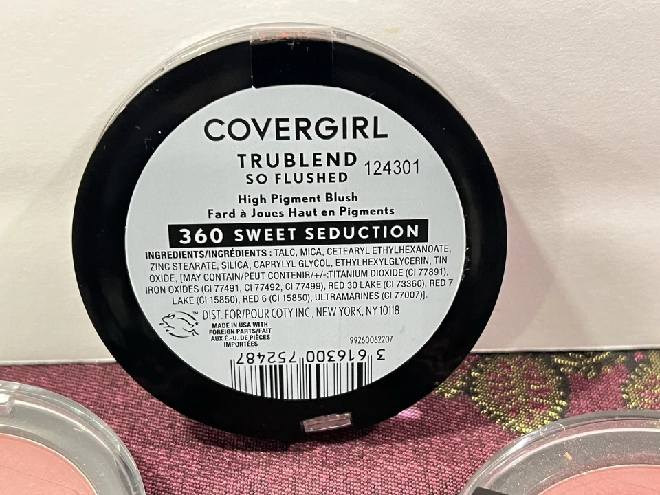 3PK COVERGIRL TruBlend So Flushed High Pigment Blush, 360 Sweet Seduction 0.33oz - Image 3 of 3