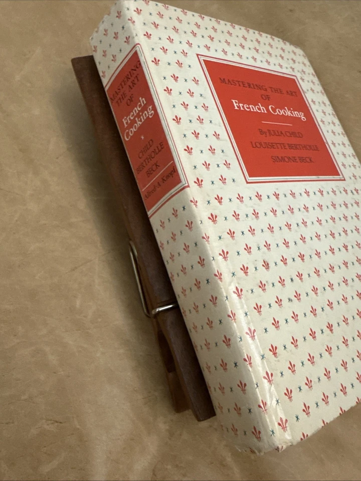 Mastering The Art Of French Cooking 1961 Knopf First Edition Julia Child Vintage Foto 2 de 4