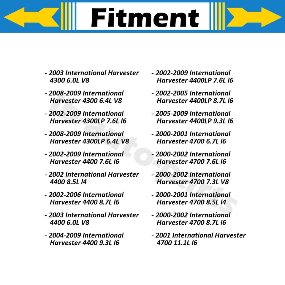 Manguera de freno delantera derecha Dorman 2 piezas para International Harvester 4300 2003 6,0 L Foto 3 de 4
