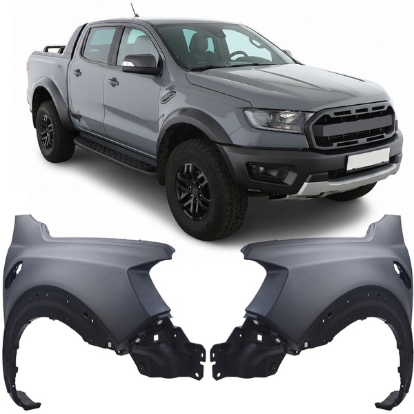 KotflüGel Vorne Rechts + Links Passend FüR Ford Ranger Raptor 2019-2023-image