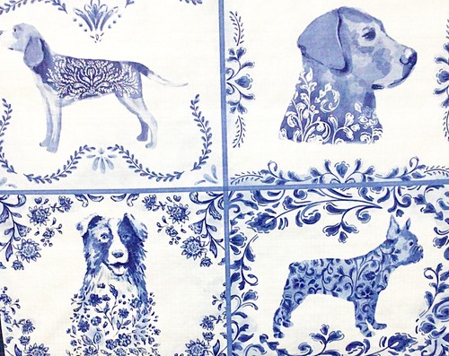 Reusable Shopping Bag For Life Dog Delft Design Tote Gift Bag 100% Recycled - Picture 7 of 10