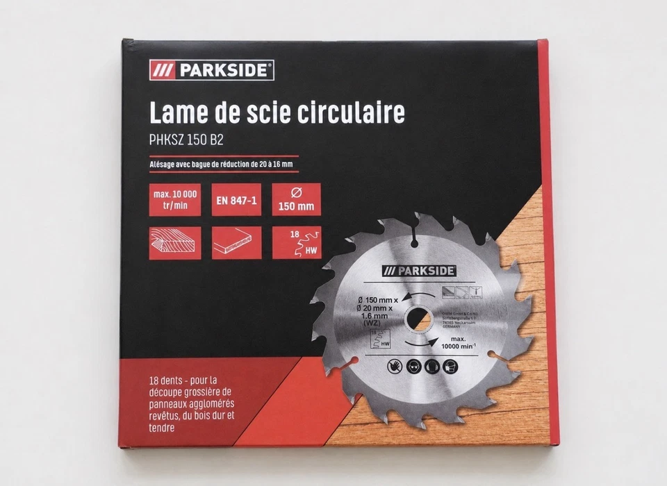 Lame de scie circulaire PARKSIDE - Photo 1/1