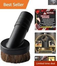 High-Quality 1.5" Dust Brush Attachment for Efficient Cleaning - USA Product