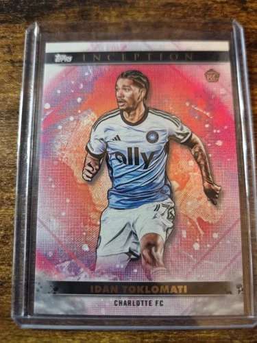 2025 Topps MLS Inception Idan Toklomati Rookie RC #45 Charlotte FC