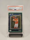 2024 Donruss Optic Bo Nix Green Velocity RC PSA 10 Rated Rookie #209 Broncos