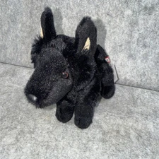 Douglas Harko Black German Shepherd Dog 8” Plush Toy Stuffed Animal Puppy Cuddle