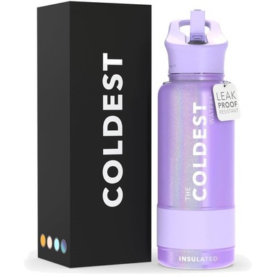 Double-Wall Stainless Steel Water Bottle - Leak-Proof Design