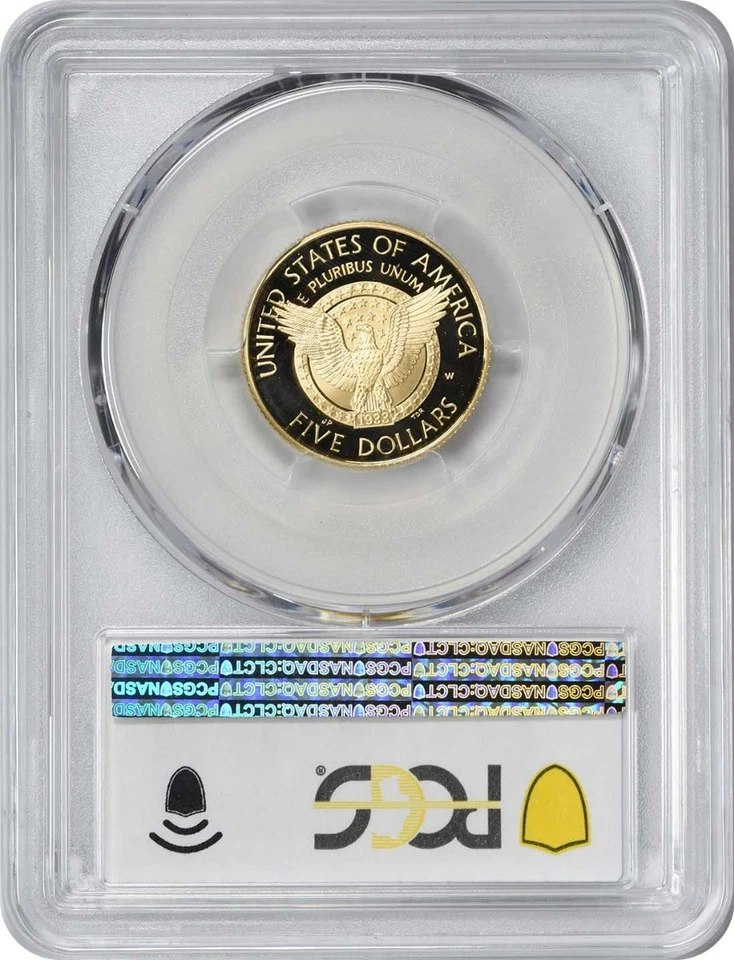 1997-W F.D.R. $5 Five dollar Gold Proof Commemorative PR69DCAM Deep Cameo PCGS - Image 2 of 2