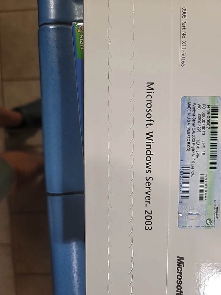 Microsoft Windows Server 2003 Terminal Server (solo licencia) (5 cliente/s) para... Foto 3 de 4