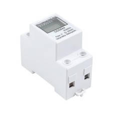 Compteur d'énergie électrique monophasé LCD KWH moniteur de consommation d'é