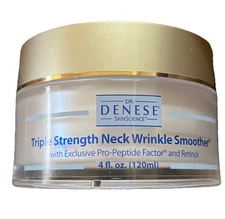 Triple Strength Neck Wrinkle Smoother Pro Peptide & retinol 4 Oz