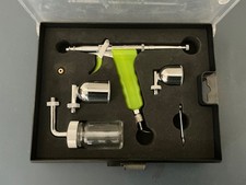 Grex Genesis XT Kit aérographe style pistolet double action avec bouteilles de 6 pièces