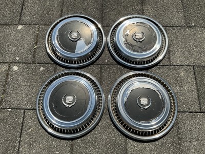 1975 1976 Cadillac Eldorado 4er Set Radkappe Hubcaps Wheel Cover 1977 1978 1974