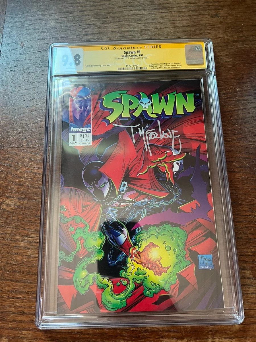 Spawn Certified Guaranty Company (CGC) 9.8 Near Mint/Mint Comics