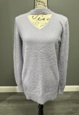 Women's Fuzzy Sweater, Arizona Jean Co.  Size S, Lavender Color
