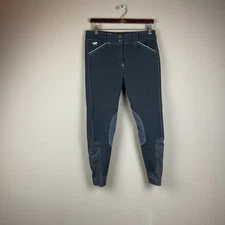 Piper By Smartpak Riding Breeches Women’s 28 (30x27) Black Stretch Check Photos