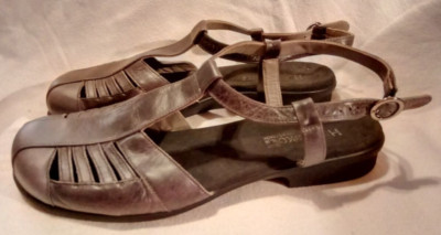 HELVESKO Swiss Schuhe Sandalen Leder Gr. 42