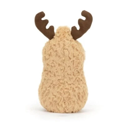 Jellycat AMUSEABLE PEANUT REINDEER Soft Plush Toy Fun