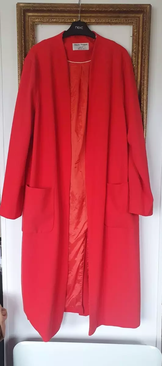 Red blazer shop size 20