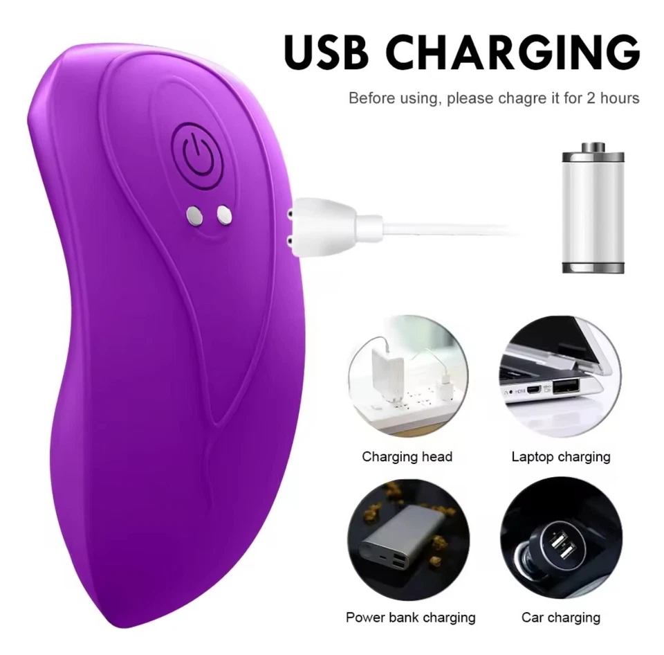 Erotik Vibration per App Massage Sexy Slip Unterwäsche Tanga Cameltoe NEU OVP - Bild 3 von 4