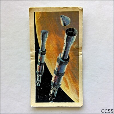 Brooke Bond Tea Card The Race Into Space 1971 #50 Manned Flight To Mars (CC55)