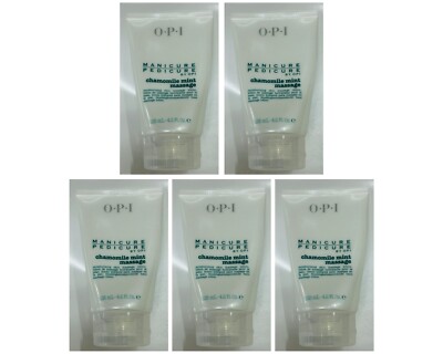 OPI Manicure and Pedicure Chamomile Mint Massage Lotion 4.2 oz - ( PACK of 5 )