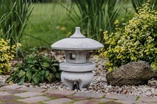 Lanterna Pagoda Asiatica Da Esterno | Statua Giapponese In Resina, Decorazione Giardino, 16.5 Pollici