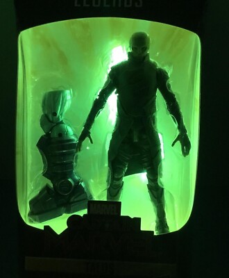 Customized LED Light Up Marvel Legend LED Art Marvel Comics Super Hero Villains.