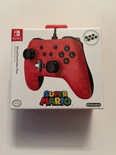 Nintendo Switch Super Mario Wired Controller Plus Brand New Sealed
