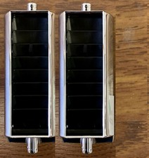 Dash Astro Vents Chrome 1969 Camaro Louver Deflector Bezel 69-72 Nova Chevy Ii 2
