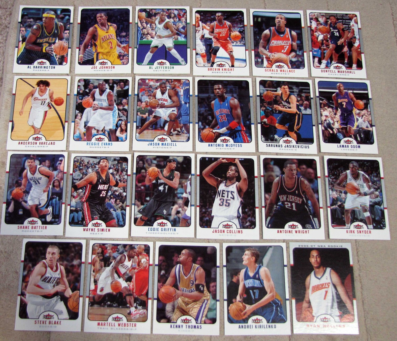 2006-07 Fleer Basketball (Pick Choose Complete)