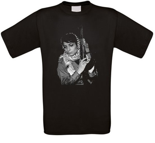 Leila Khaled Palestine Palästina Resistance Gaza T-Shirt alle - Bild 1 von 2