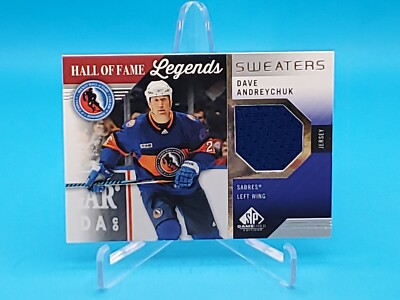 Dave Andreychuk 2021-22 SP Game Used #HOF-DA Hall of Fames Legends Sweater
