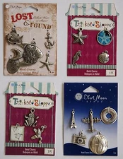 BLUE MOON CHARM ASSORTMENT OCEAN/FISH, SEA LIFE, FROGS, TRAVEL - NEW YOUR CHOICE