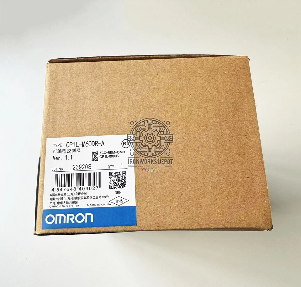 1PCS Omron CPU Unit CP1L-M60DR-A NEW - Image 2 of 4