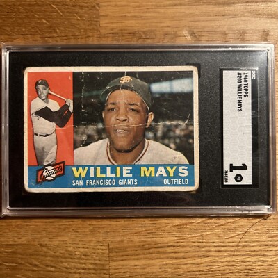 who graded baseball cards SCAM or NOT? The TRUTH about Cards, PSA, SGC, BGS, Topps Willie Mays 1960 Topps SGC