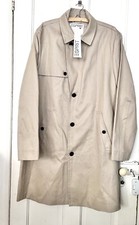 Esprit Organic Trench Coat Xl Beige (rrp £125)