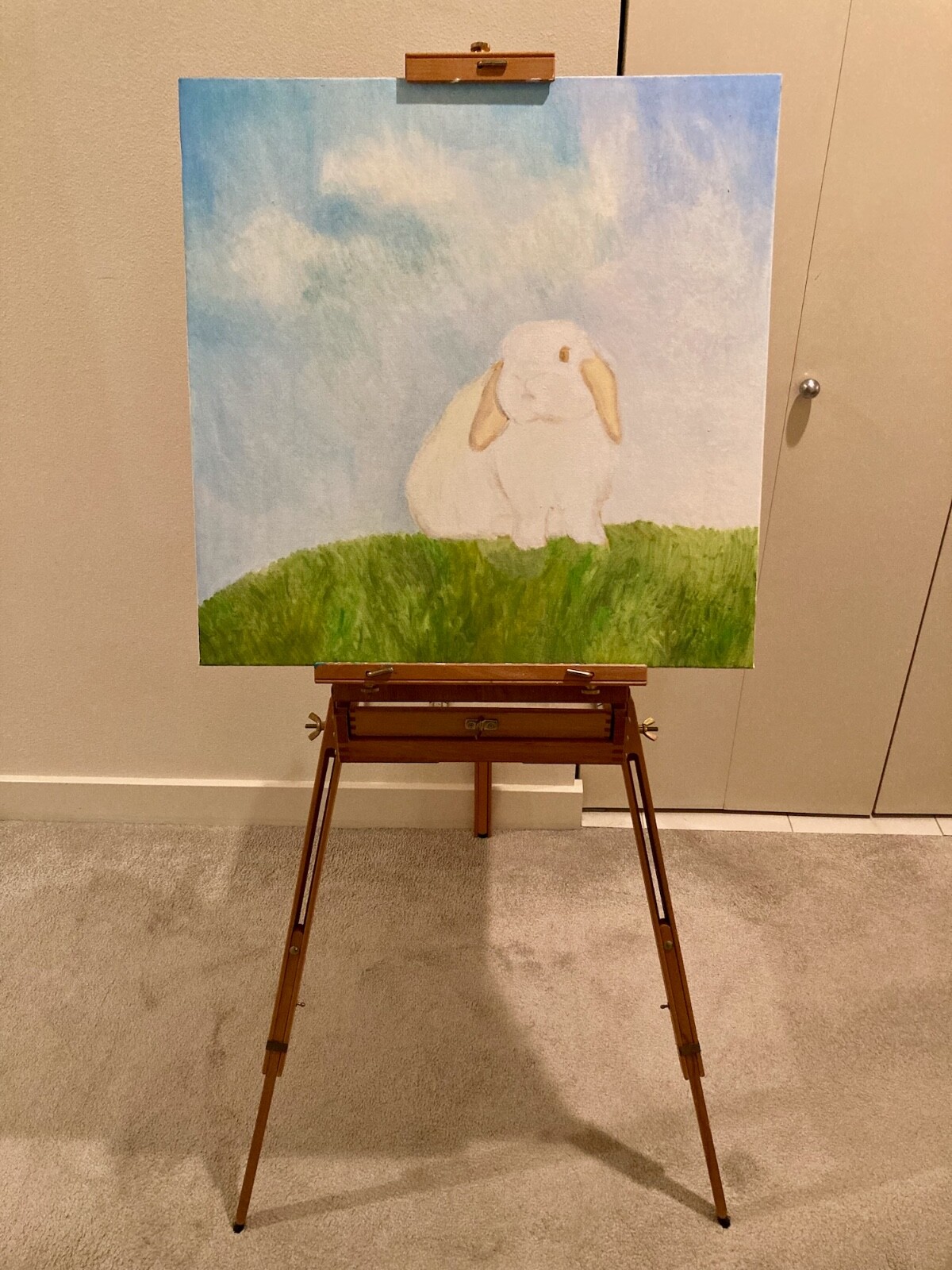 Mabef Folding Travel Backpacker French Easel Plein Air Easel oil