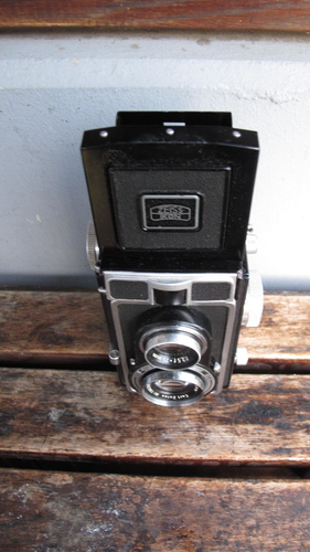 Zeiss Ikon Ikoflex 6x6 Tessar 3,5/75 Rollfilmkamera - Bild 4 von 10