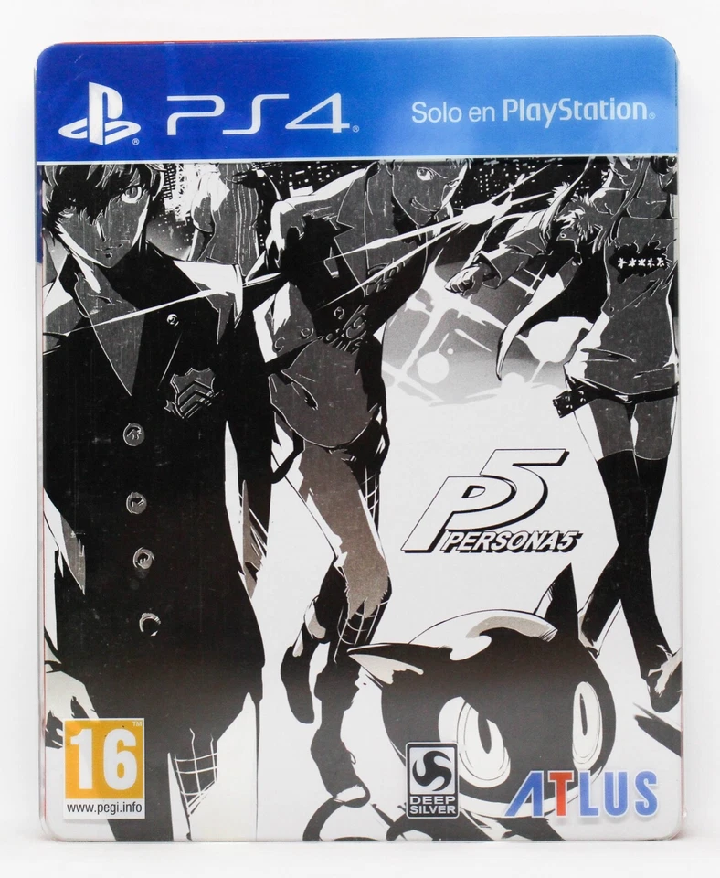 PERSONA 5 DAY ONE STEELBOOK EDITION PLAYSTATION 4 PS4 PLAYSTATION PAL ESPAÑA, foto 1 de 3