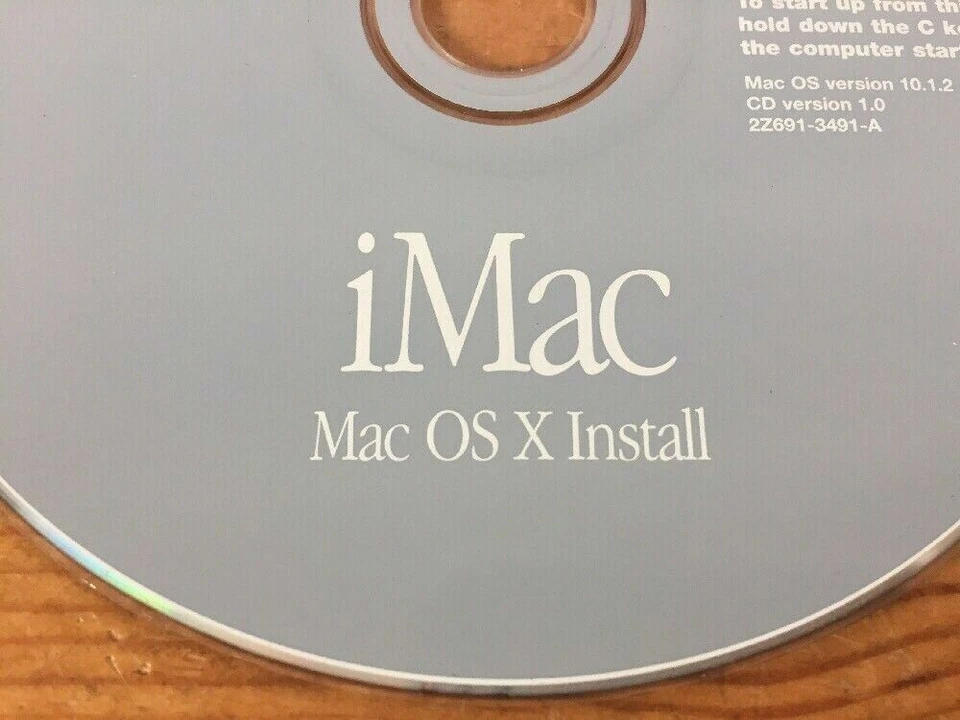 2002 Macintosh Computers iMac Mac OS X 10 10.1.2 Puma Software Install CD 1.0 - Image 2 of 4