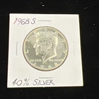 1968-S Proof Kennedy Half Dollar 50c - From Proof Set / 40% Silver - Beautiful!